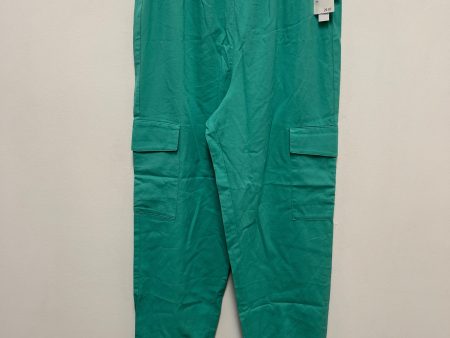 Pants Cargo & Utility By Abound In Green, Size: 4 Online Hot Sale