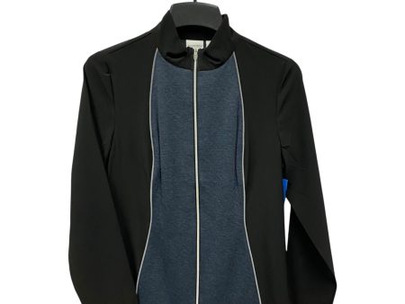 Athletic Jacket By Chicos In Black, Size:M Online Hot Sale