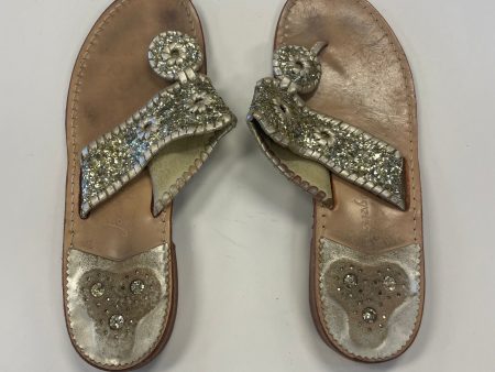 Sandals Flats By Jack Rogers In Tan, Size: 7.5 Online now