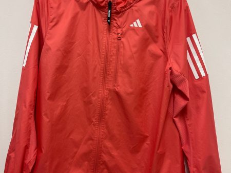 Athletic Jacket By Adidas In Pink, Size: S Online Sale