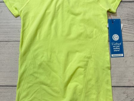 Athletic Top Short Sleeve By Athleta In Green, Size: Xs For Sale