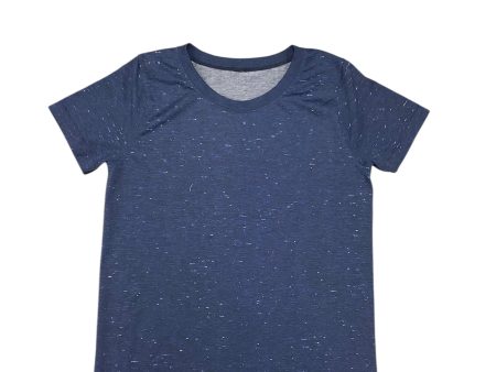 Athletic Top Short Sleeve By Lululemon In Blue, Size: M For Sale