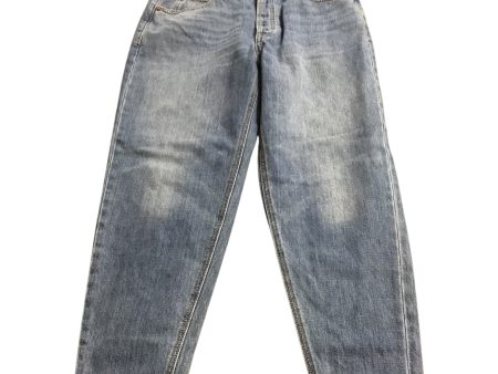 Jeans Straight By Old Navy In Blue Denim, Size: 8 Online