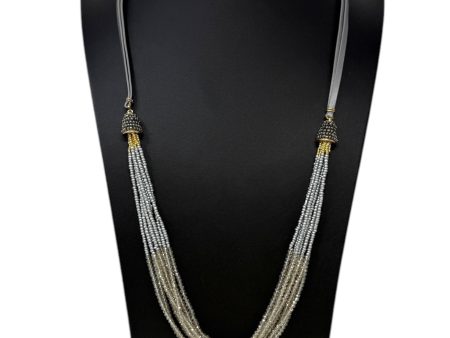 Long Seed Bead Layered Necklace By Unbranded Hot on Sale