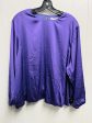 Blouse Long Sleeve By Chicos In Purple, Size: 16 Online now