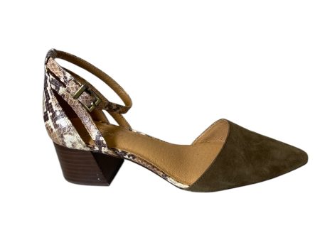 Shoes Heels Block By Crown Vintage In Multi-colored, Size: 6.5 Online now