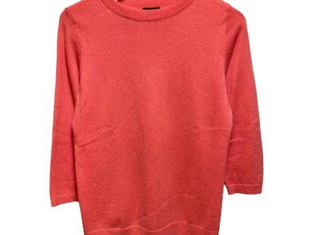 Audrey Cashmere Sweater By Talbots In Coral, Size: S Online Sale