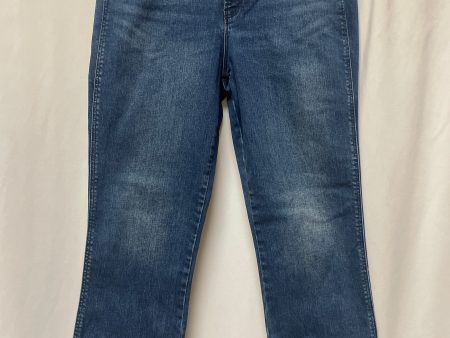 Jeans Straight By Old Navy In Blue Denim, Size: 10 Online