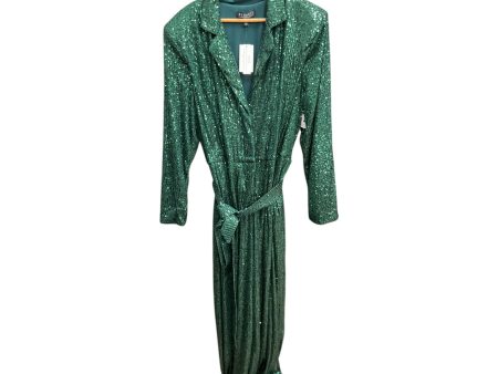 Jumpsuit By Eloquii In Green, Size: 4x Fashion