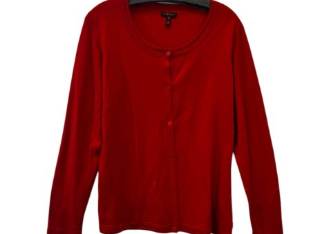 Top 2pc Long Sleeve By Escada In Red, Size: L Online now