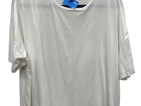 Top Short Sleeve Basic By Old Navy In White, Size: M For Sale