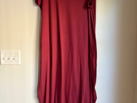 Dress Casual Maxi By Entro In Brown, Size: Xl For Cheap