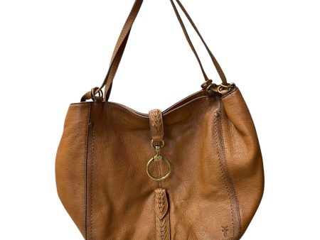 Handbag Designer By Frye In Brown, Size:Large Online Sale