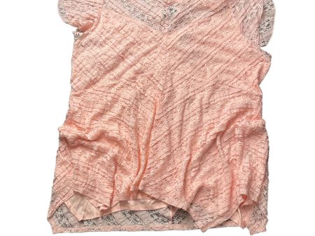 Top Sleeveless Basic By Torrid In Peach, Size: 4x on Sale