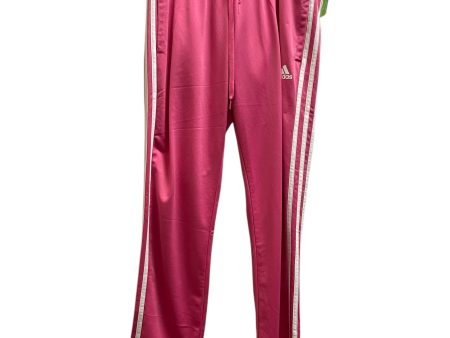 Athletic Pants By Adidas In Pink, Size: M For Sale