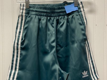 Athletic Shorts By Adidas In Teal, Size: Xs Online Hot Sale