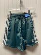 Athletic Shorts By Adidas In Teal, Size: Xs Online Hot Sale