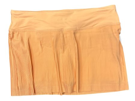 Athletic Skort By Lululemon In Orange, Size: 6 Fashion