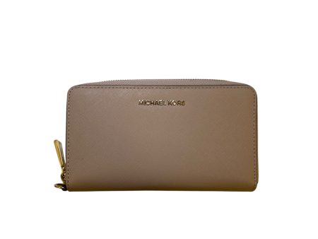 Wallet Designer By Michael Kors In Tan, Size:Medium For Cheap