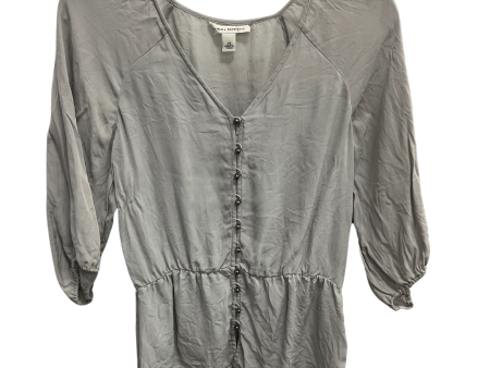 Top 3 4 Sleeve By Banana Republic In Grey, Size: Xs Online Hot Sale