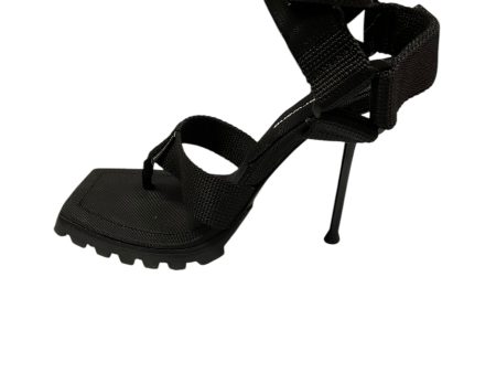 Shoes Luxury Designer By Alexander Wang In Black, Size: 5.5 For Cheap