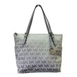 Handbag Designer By Michael Kors In Grey, Size:Large Online Sale