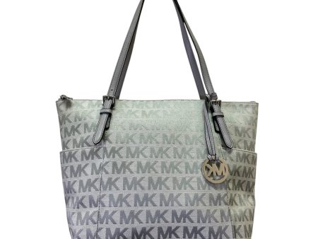 Handbag Designer By Michael Kors In Grey, Size:Large Online Sale