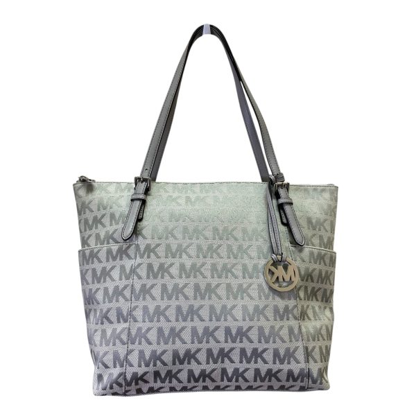 Handbag Designer By Michael Kors In Grey, Size:Large Online Sale