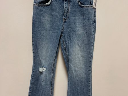 Blue Denim Jeans Straight Pilcro, Size 14 For Discount