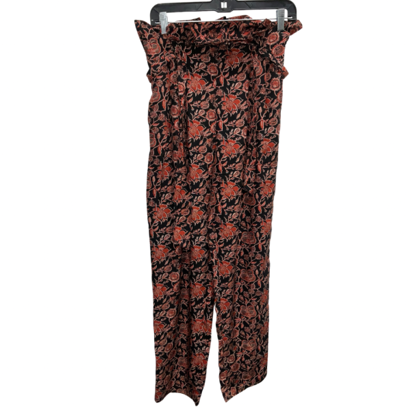 Pants Cropped By Scotch & Soda In Black & Orange, Size: 10 For Discount