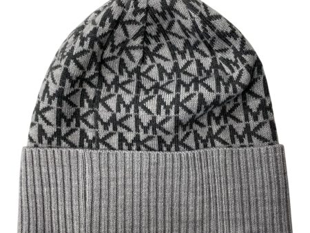 Hat Beanie By Michael By Michael Kors In Grey Hot on Sale