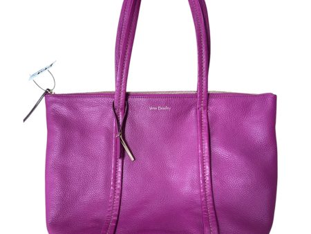 Handbag Leather By Vera Bradley, Size: Large Hot on Sale