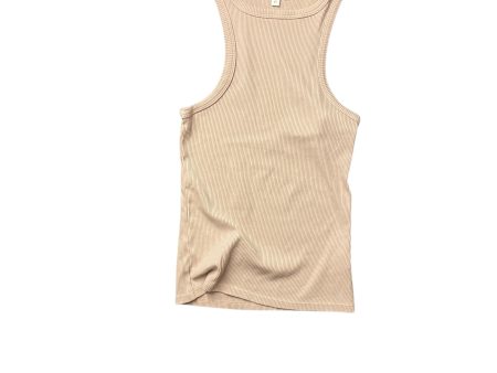 Top Sleeveless Basic By Agolde In Tan, Size: Xs Online