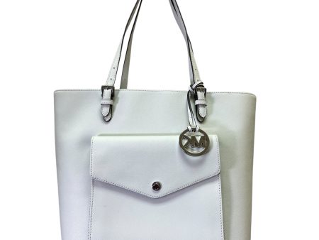 Handbag Designer By Michael Kors In White, Size:Large Sale