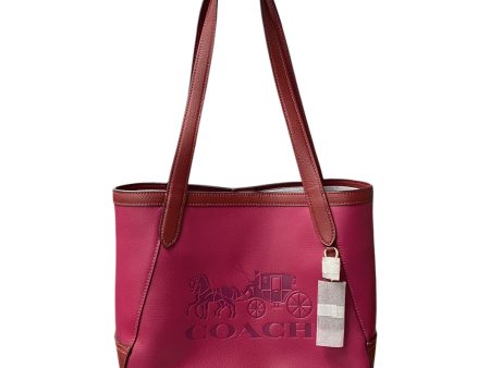 Handbag Designer By Coach In Pink, Size:Medium Fashion