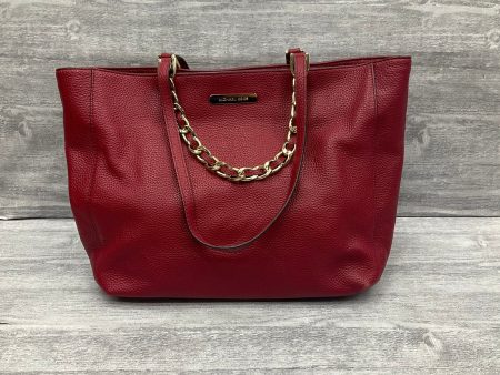 Tote Leather By Michael By Michael Kors, Size: Medium For Cheap