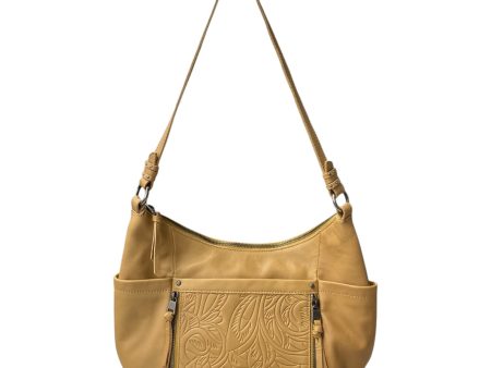 Handbag Leather By The Sak In Cream, Size:Medium Online now