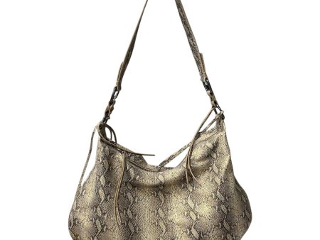 Handbag Leather By Hobo Intl In Snakeskin Print, Size:Medium Supply