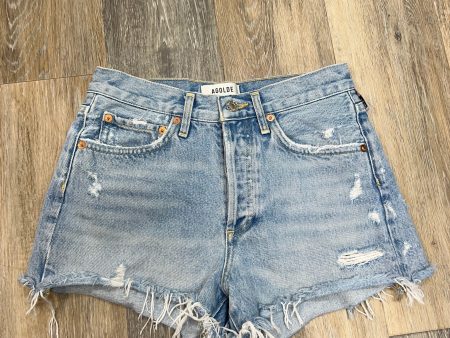 Shorts By Agolde In Blue Denim, Size: 0 24 Online Hot Sale